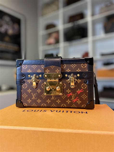 lv trunk petite malle bag|petite malle luggage.